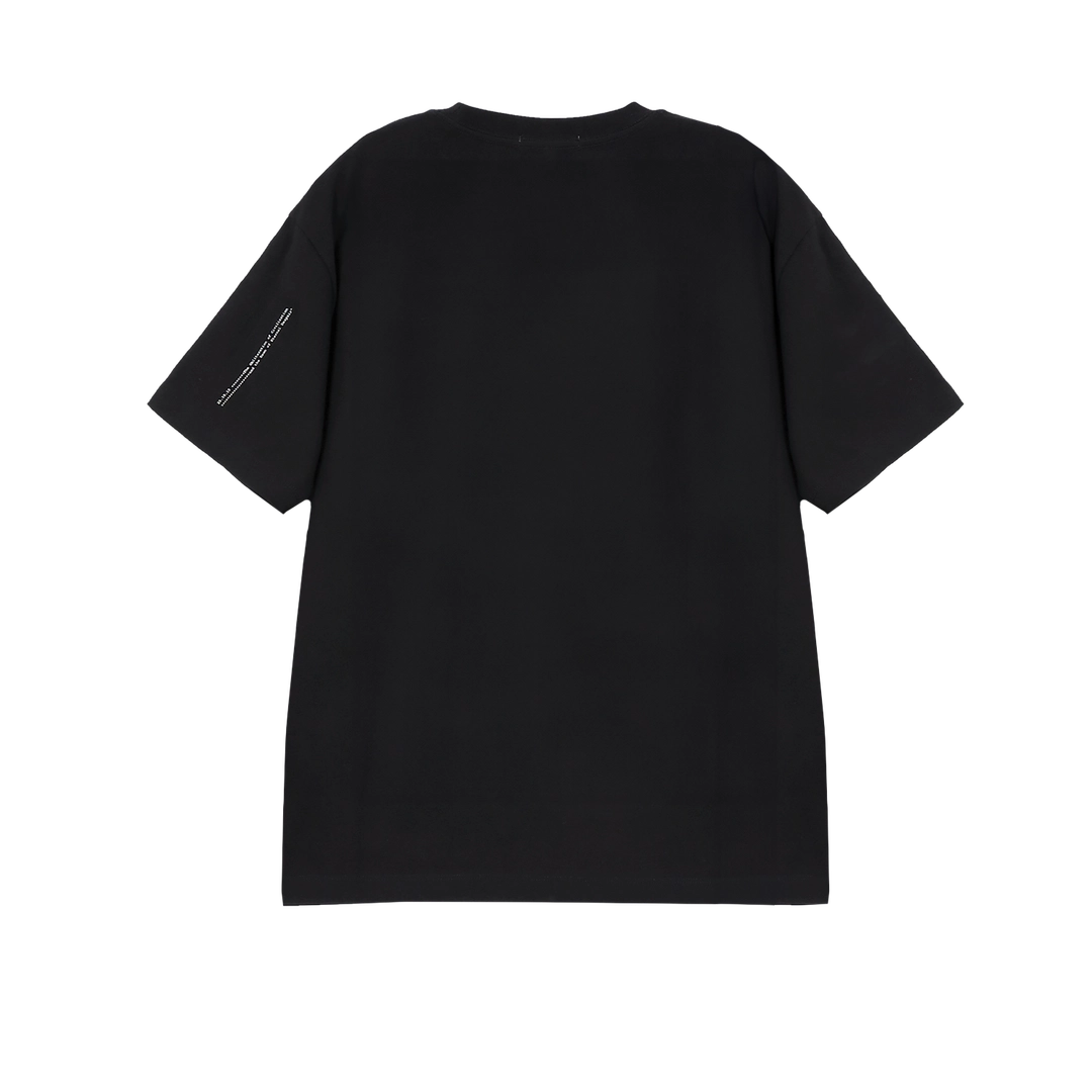 코스트퍼킬로 Techno Logo S/S Tee BLACK 상품 이미지 3