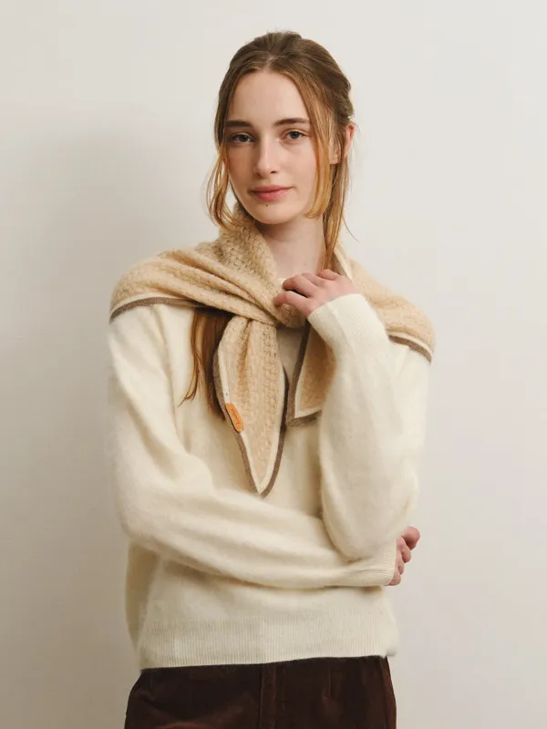 MIREL cashmere muffler_2colors