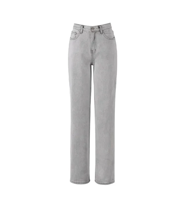 GREY WASHED CONE DENIM