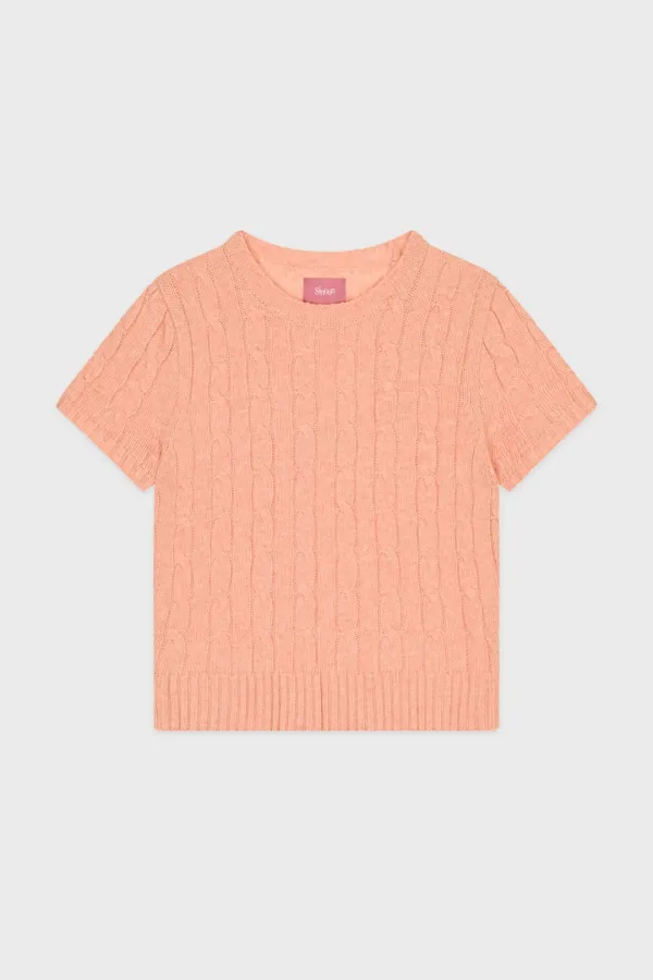 Sinoon Logo Twisted Knit (Apricot)
