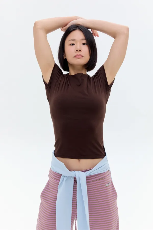 Back Tied Top- 6Colors