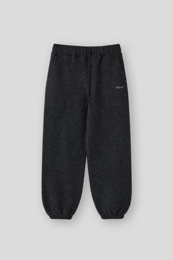 (4th re-stock) T/T Fluffy pocket pants (charcoal)
