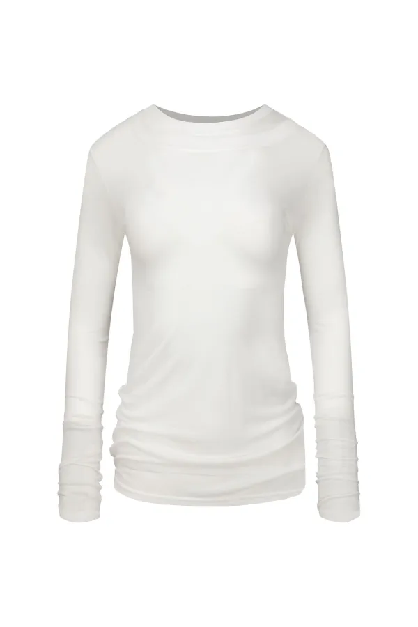 LAYERED BASIC LONG SLEEVE IVORY