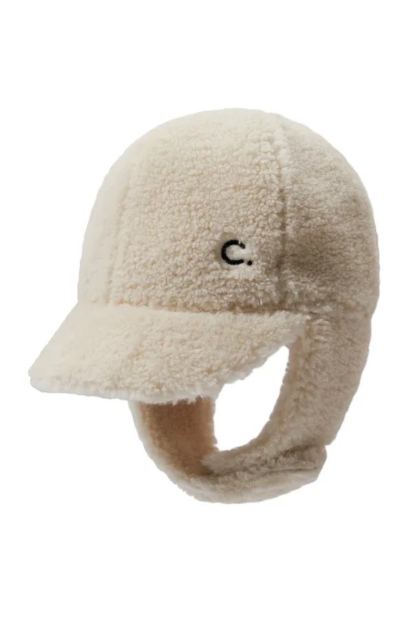 [25FW clove] Teddy Hat_Women (Beige)