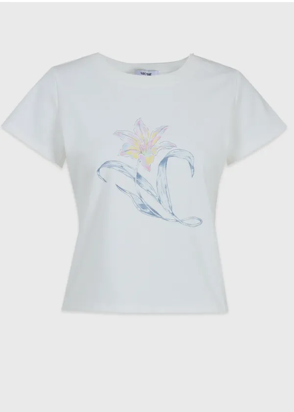 [44-120]  Aloha-Blue Flower Tee  알로하-블루 플라워 티 (여름-데일리룩-캐주얼룩-다이마루-라운드넥-썸머-썸머티셔츠-알로하티셔츠-하와이안-플라워-빅사이즈-자체제작)