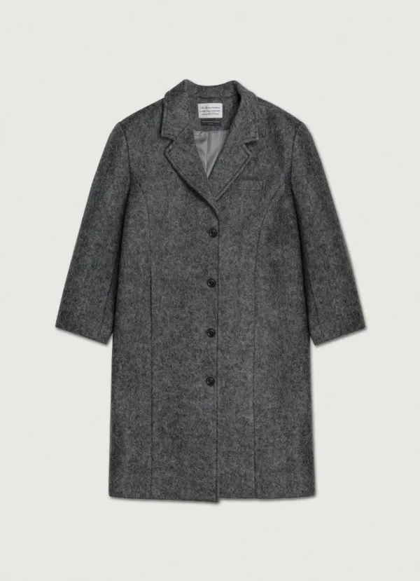 2nd/ Mas Long Coat [smoky charcoal]