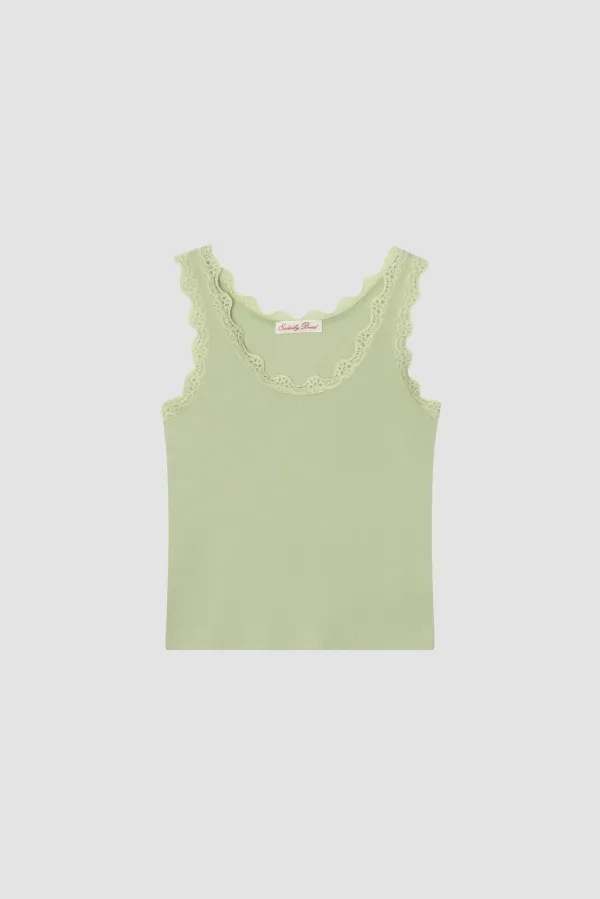 6th) Nuel Pale Green Sleeveless