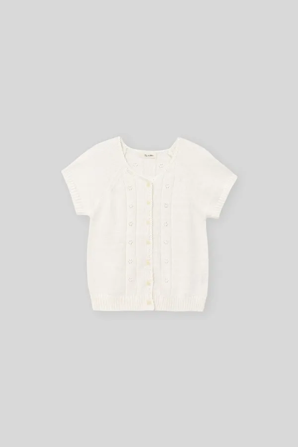 Meringue pie knit (white)