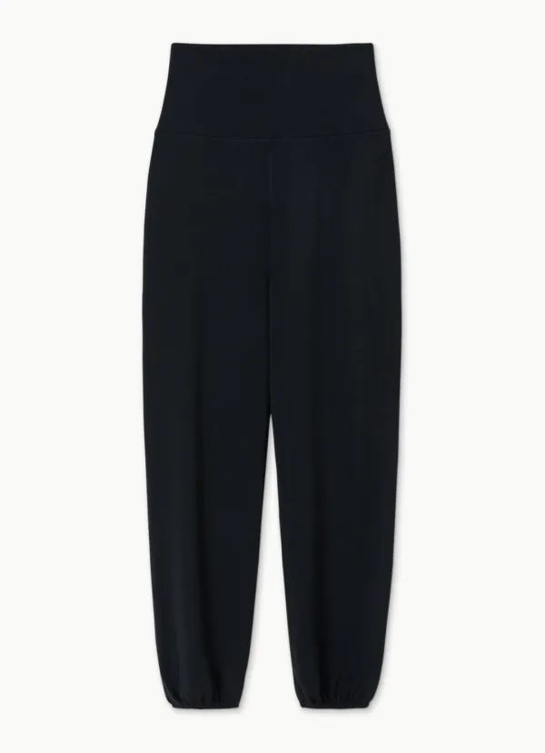[Movement Line] Simple pot leggings_Black