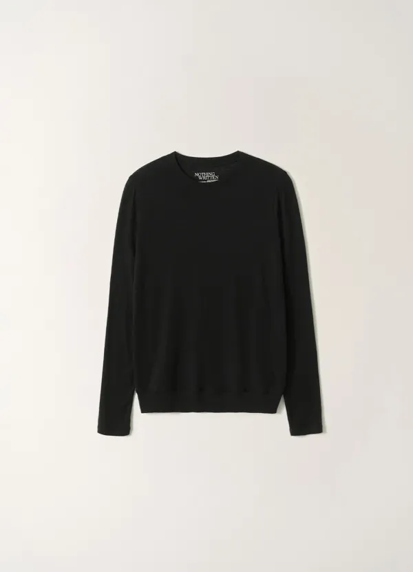 3RD / Aima wool t-shirt (Black)