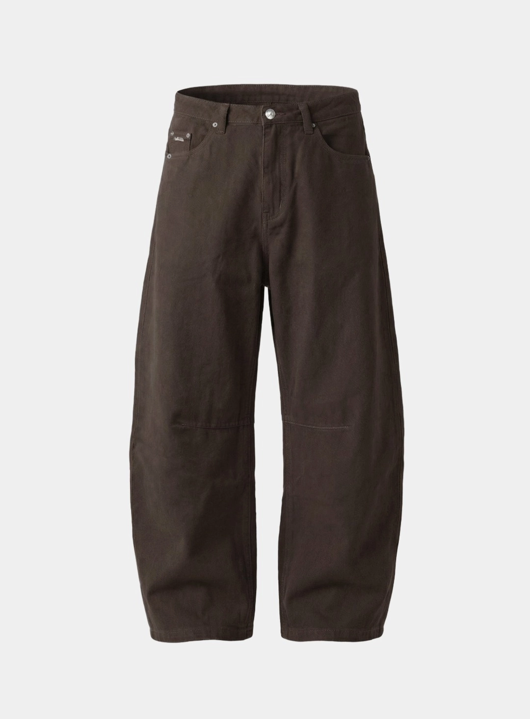 배드블러드 [w-pts26-042] 701 Semi Curved Fit Pants - Brown 상품 이미지 1