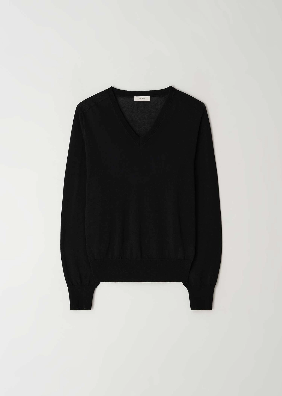더라이 [1차] Wholegarment Cotton V-Neck Knit(Black) 상품 이미지 2