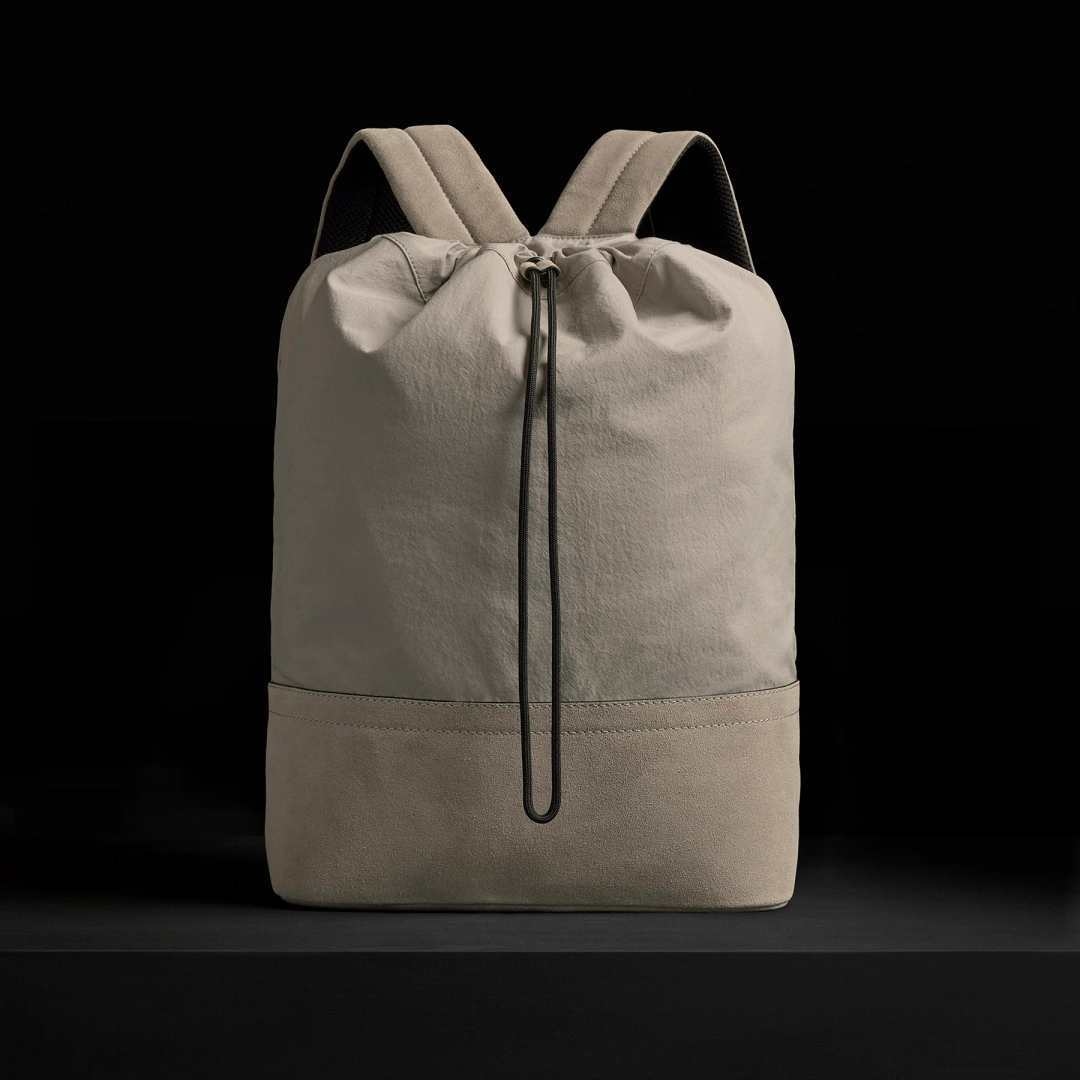 제임스펄스 LA Drawstring Bucket Backpack - Sand 상품 이미지 1