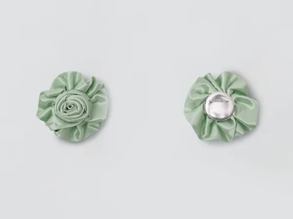 SATIN CORSAGE BROOCH_5 COLOR
