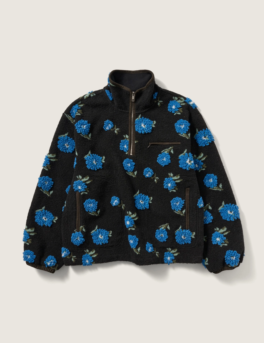 시엔느 Vincent Fleece Anorak (Black) 상품 이미지 1