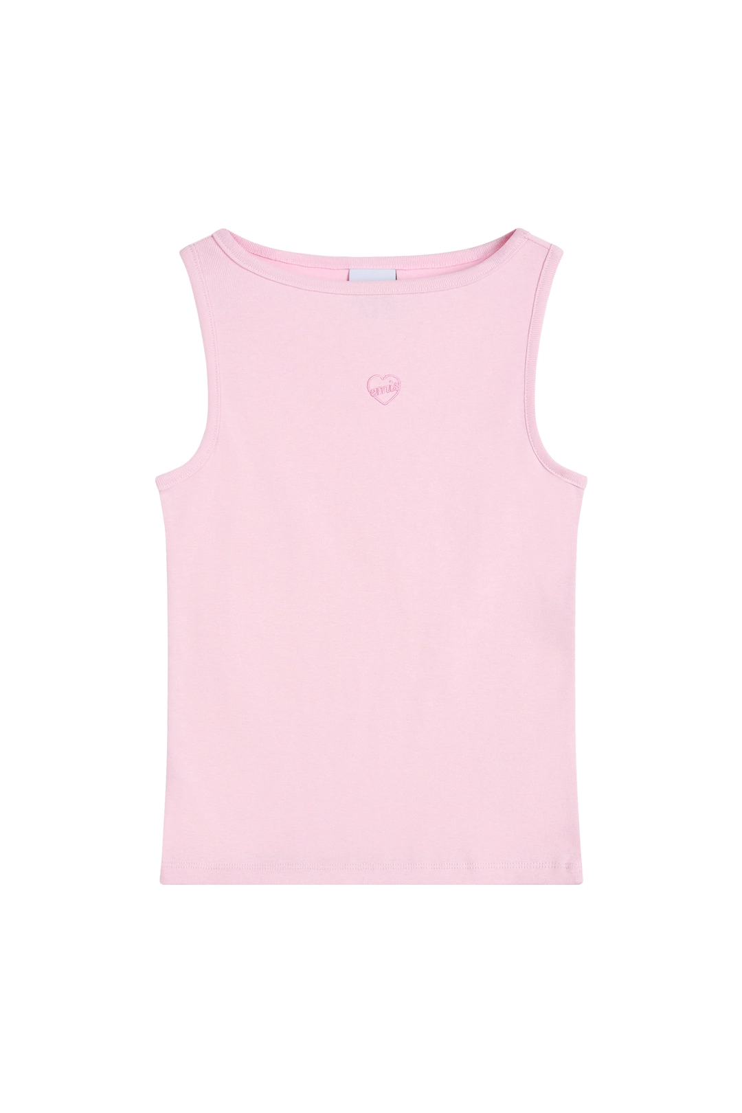 이미스 (W) BOAT NECK TANK TOP-PINK 상품 이미지 1