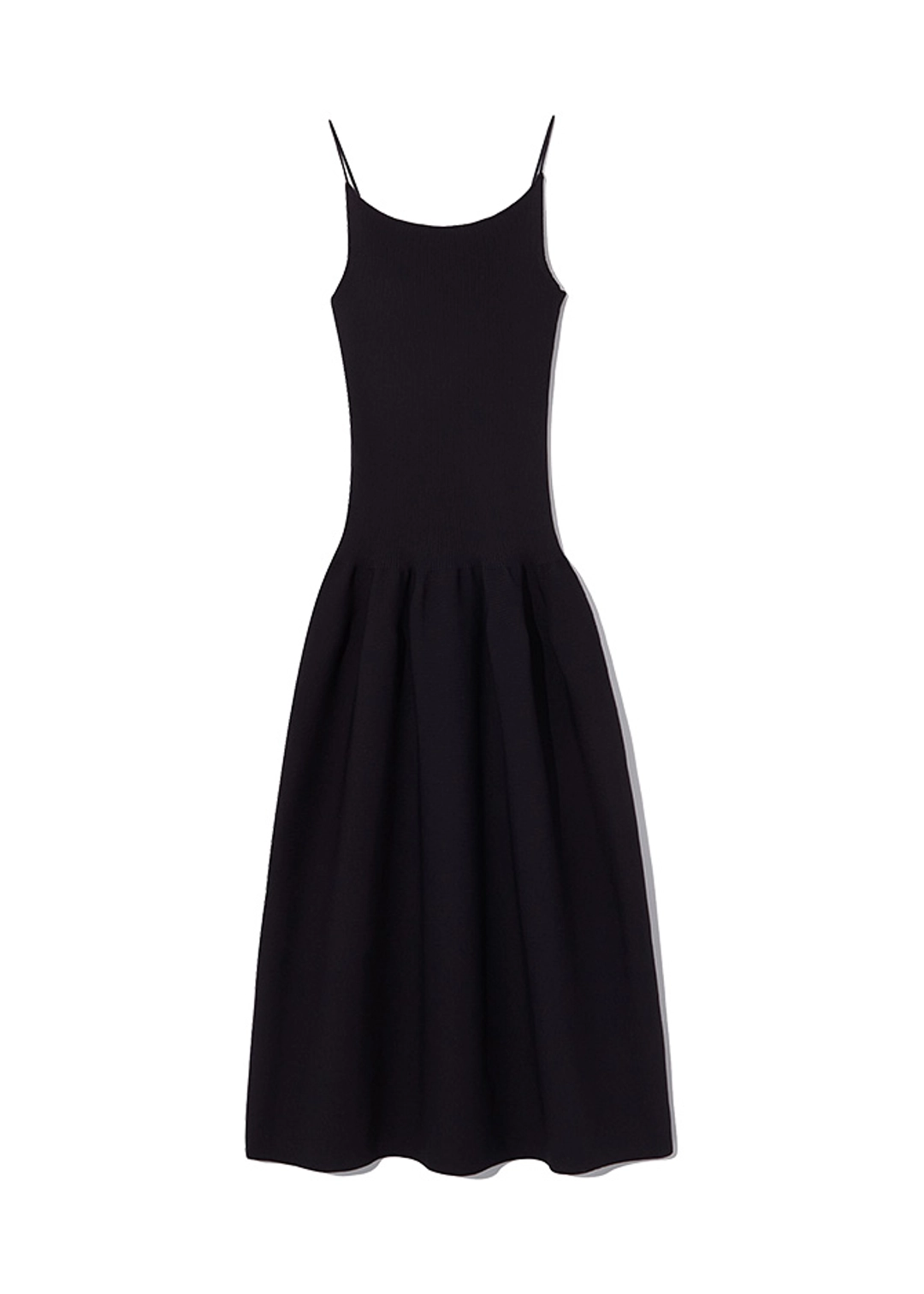 LSIS KNIT DRESS [BLACK]