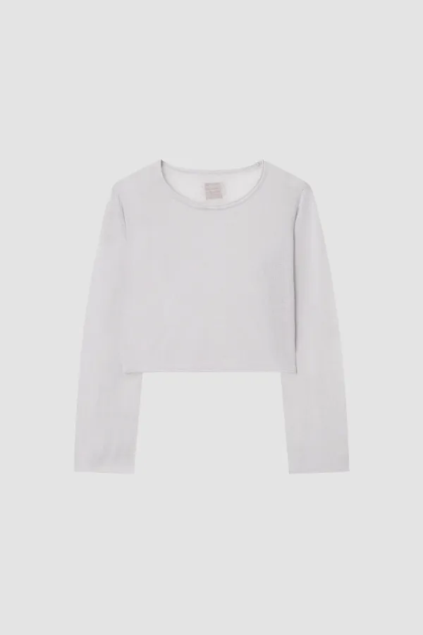 3rd) Lunel Light Gray Knit