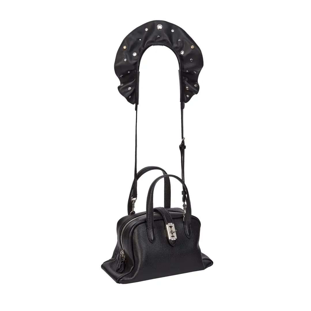 분크 [아울렛] Groove Leather Strap (그루브 레더 스트랩) Black 상품 이미지 2
