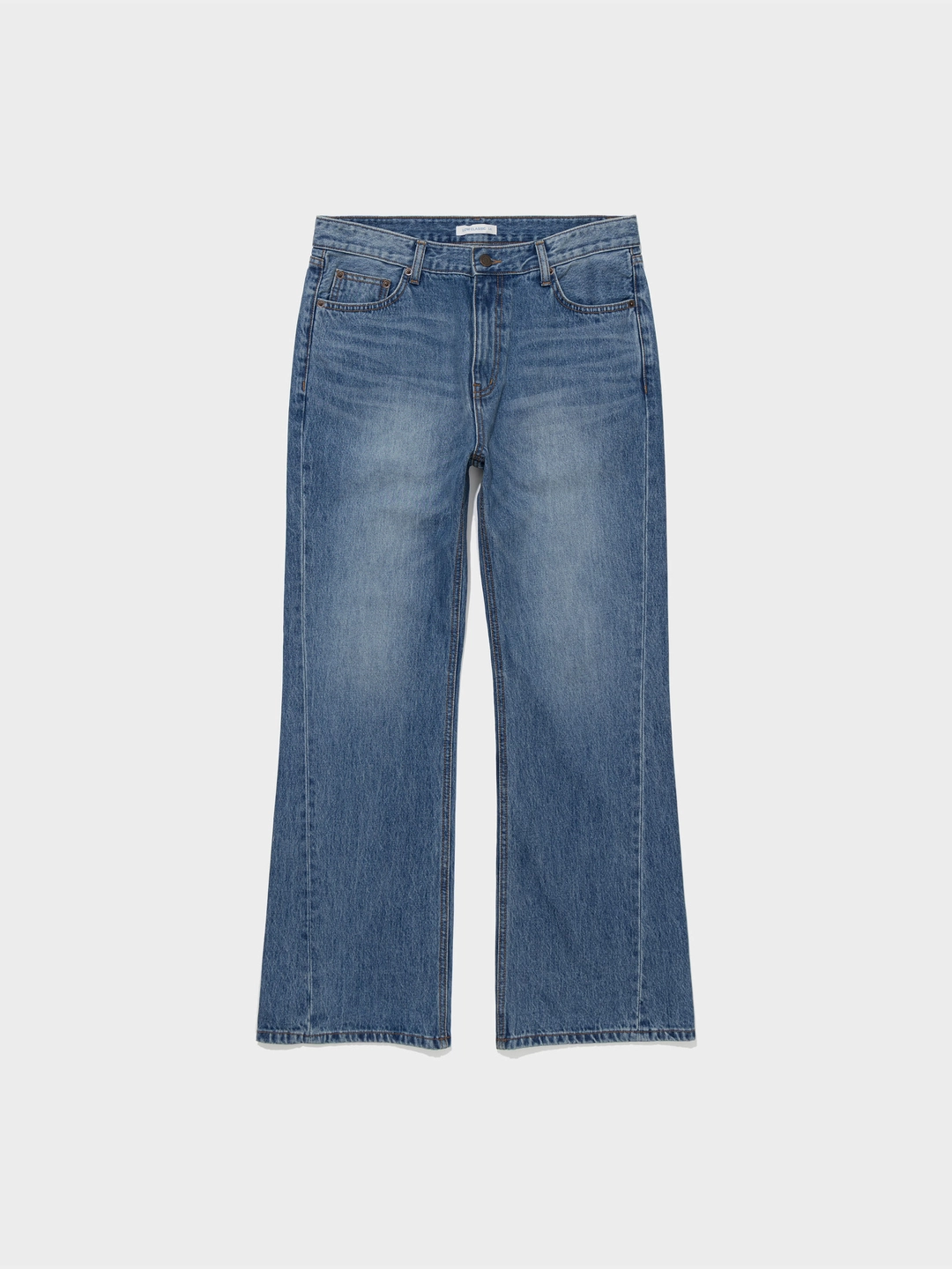 로우클래식 Mid-Rise Boot-Cut Jeans_Blue 상품 이미지 1