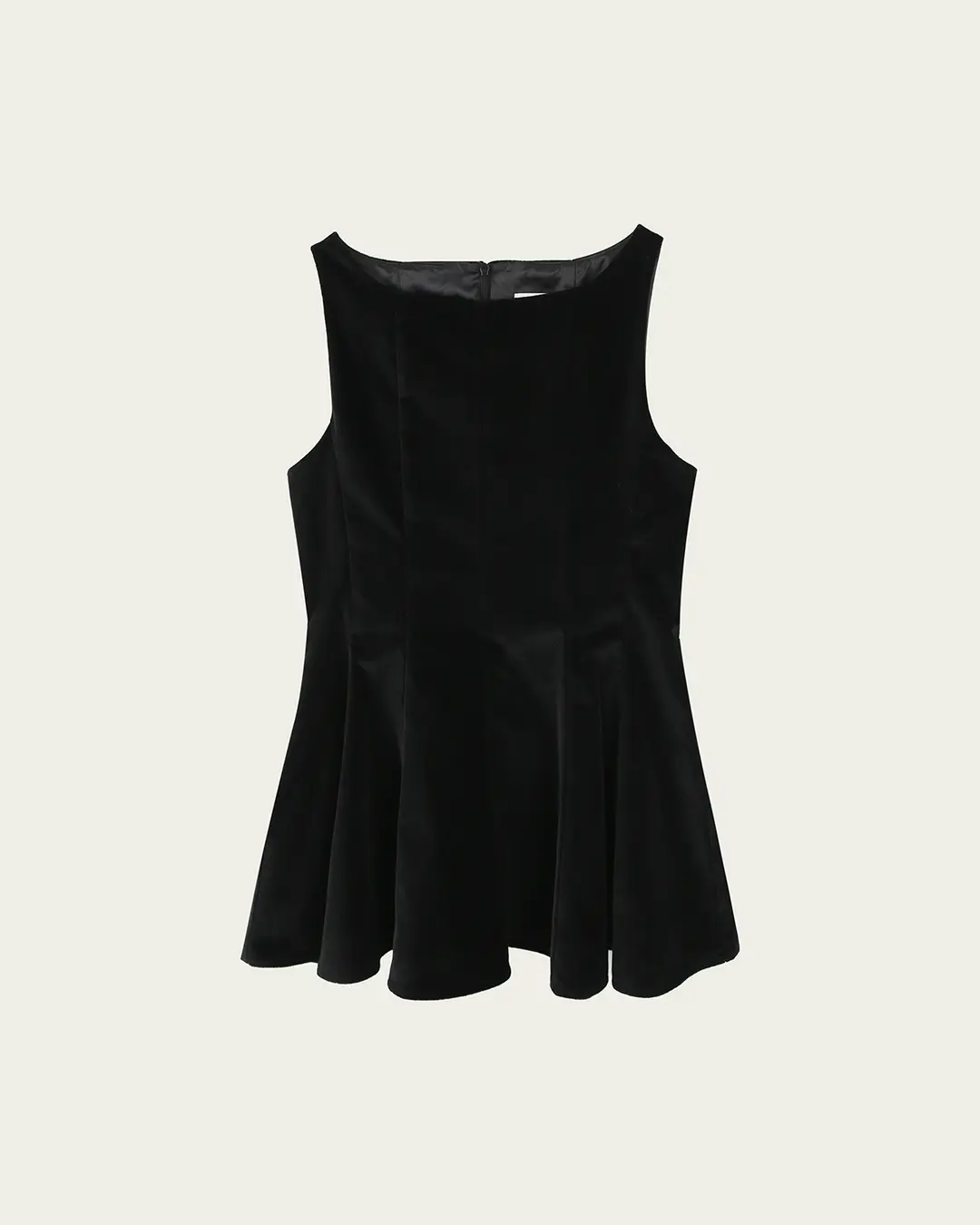 Velvet Flare Mini Dress