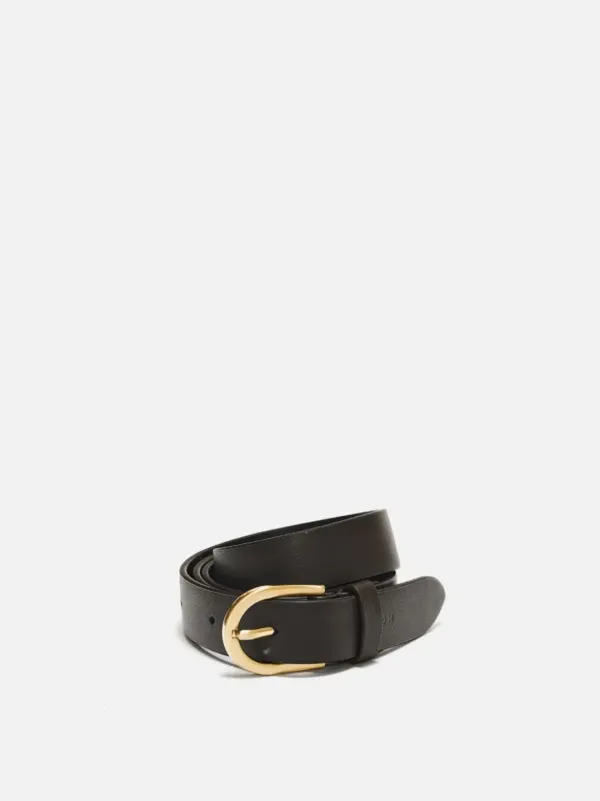 Around belt Umber with Gold buckle