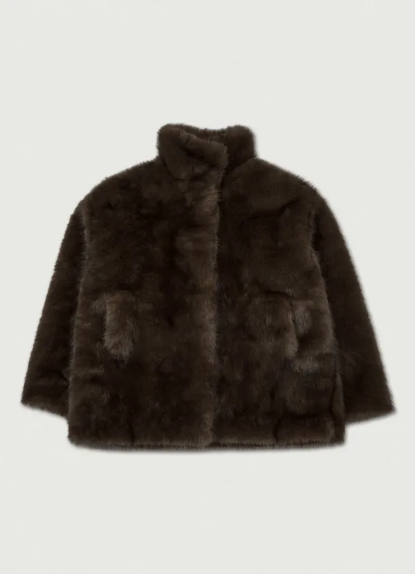 2nd/ Bambi Fur Jacket [brown]