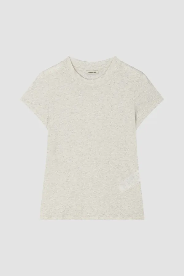OF NATURAL SLIM T-SHIRT_OATMEAL