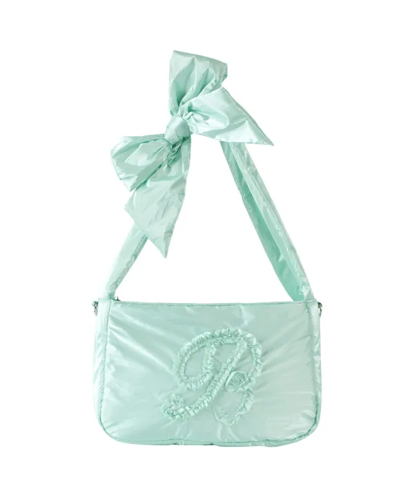 Cloudy Ruffle Bag-Mint