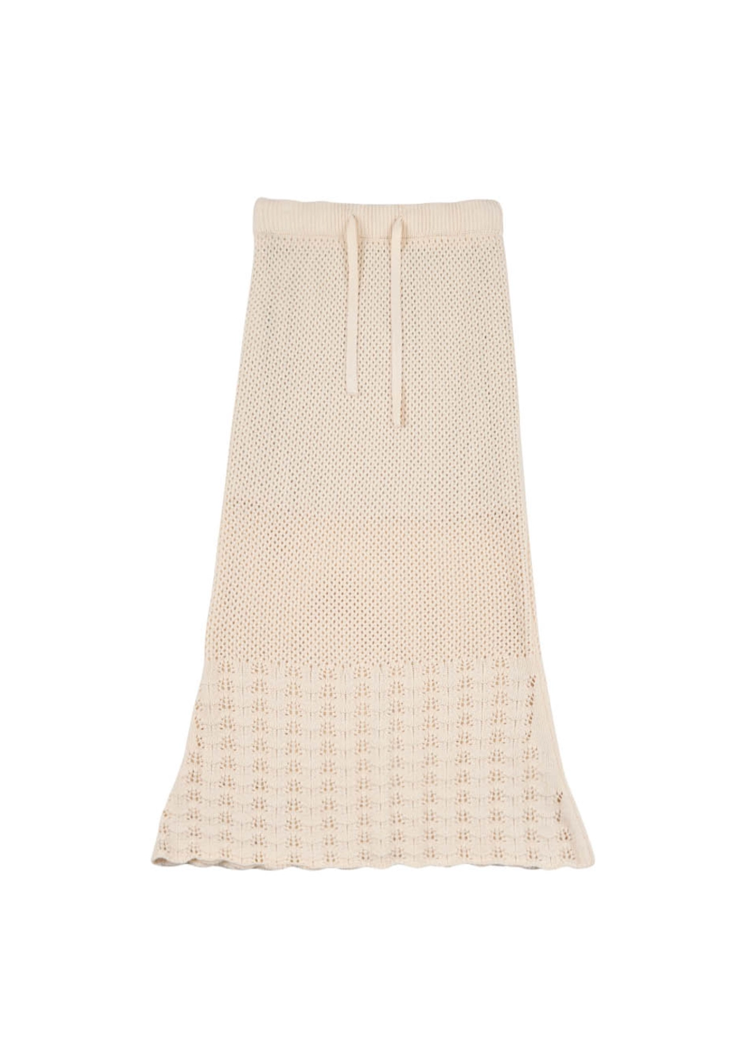 온무드 LIS KNIT LONG SKIRT - IVORY 상품 이미지 3