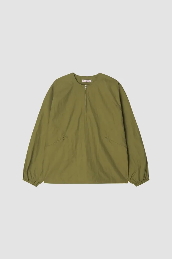 Chloe Anorak Olive Sweatshirt