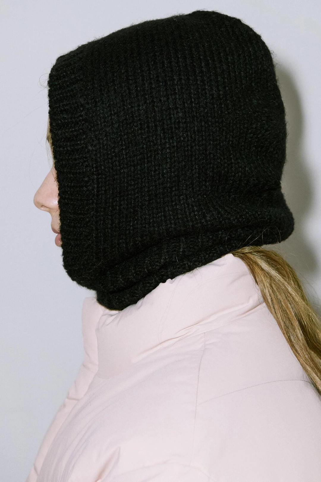 시눈 Knit Balaclava (Black) 상품 이미지 3