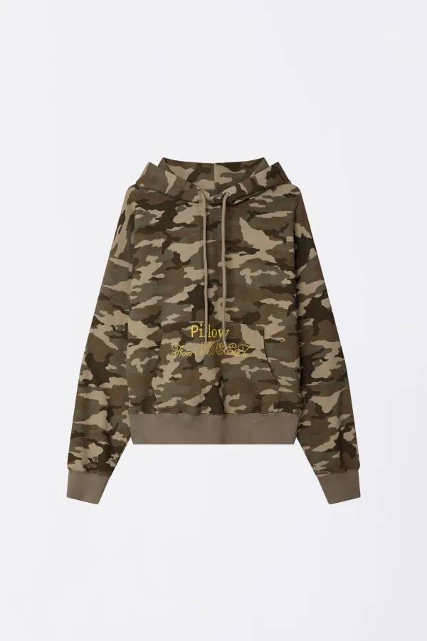 Sweets Belly Camo Hoodie Khaki