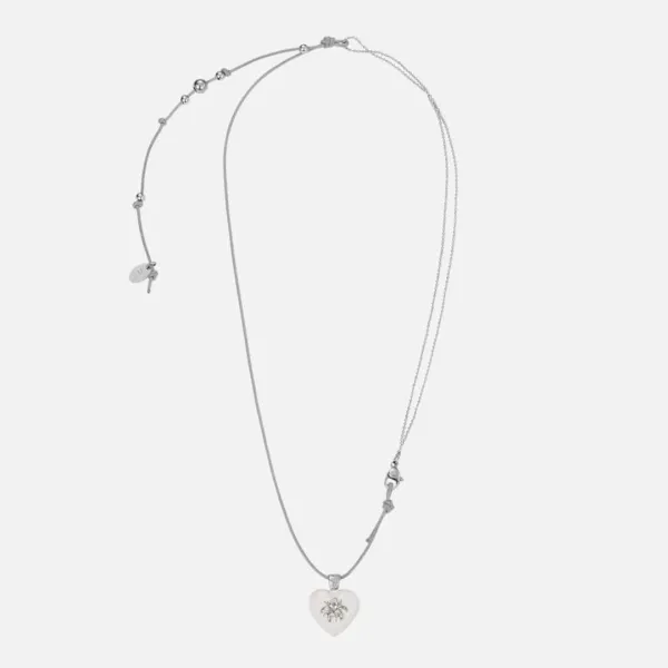 heritage necklace-white