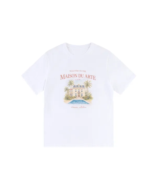 A3577 MAISON DU ARTE 티셔츠_White