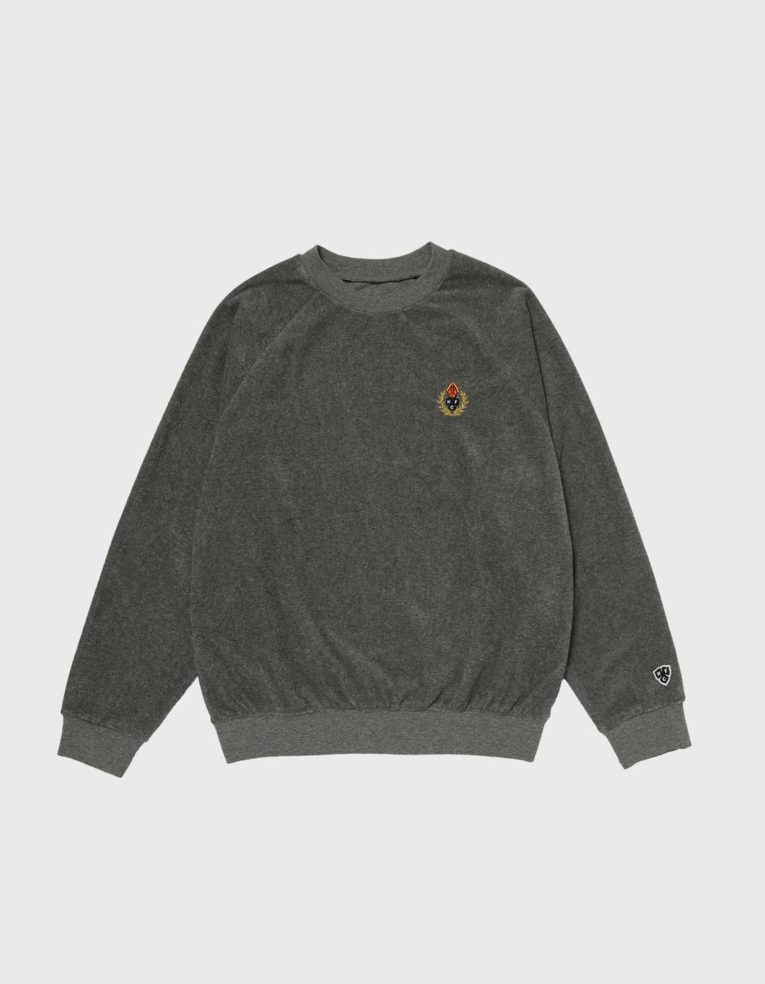 헤리티지플로스 CHILDREN TOWEL CREWNECK / M.Grey(30%) 상품 이미지 1