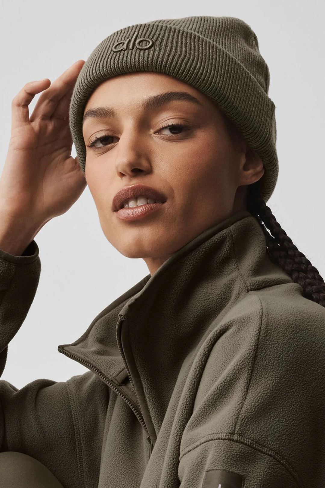 알로요가 Notable Beanie - Olive Tree 상품 이미지 2