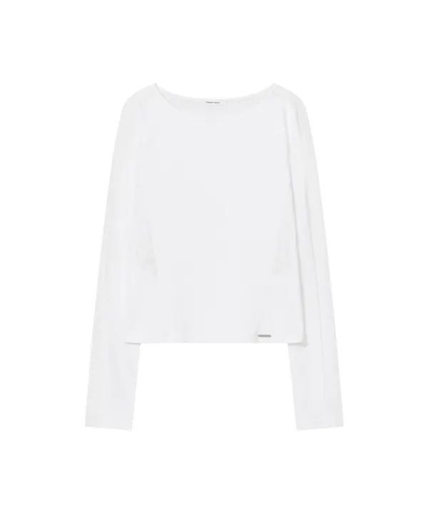 Shirt combination long sleeve WHITE