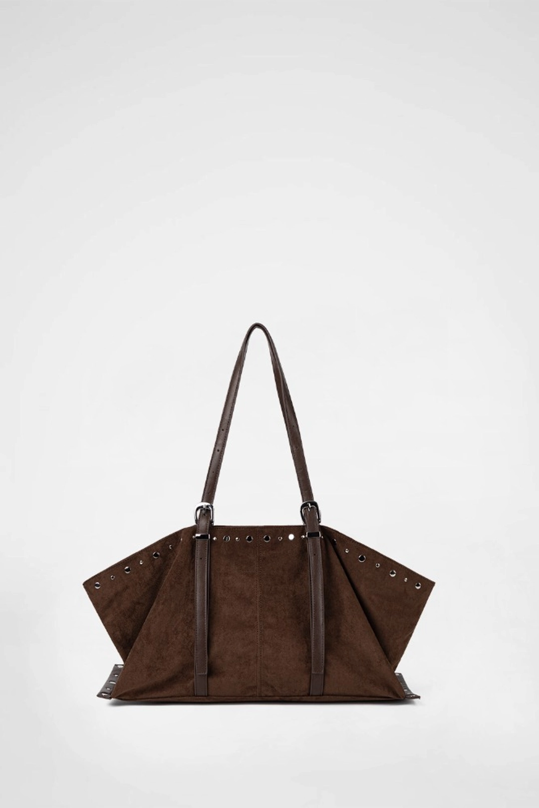 기호 VEYRA STUD BAG / BROWN 상품 이미지 1