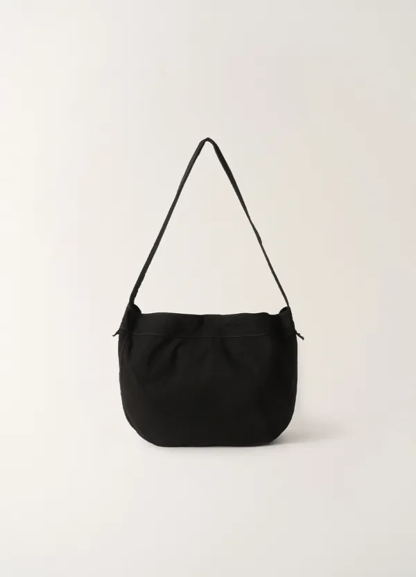 Linen cross bag (Black)