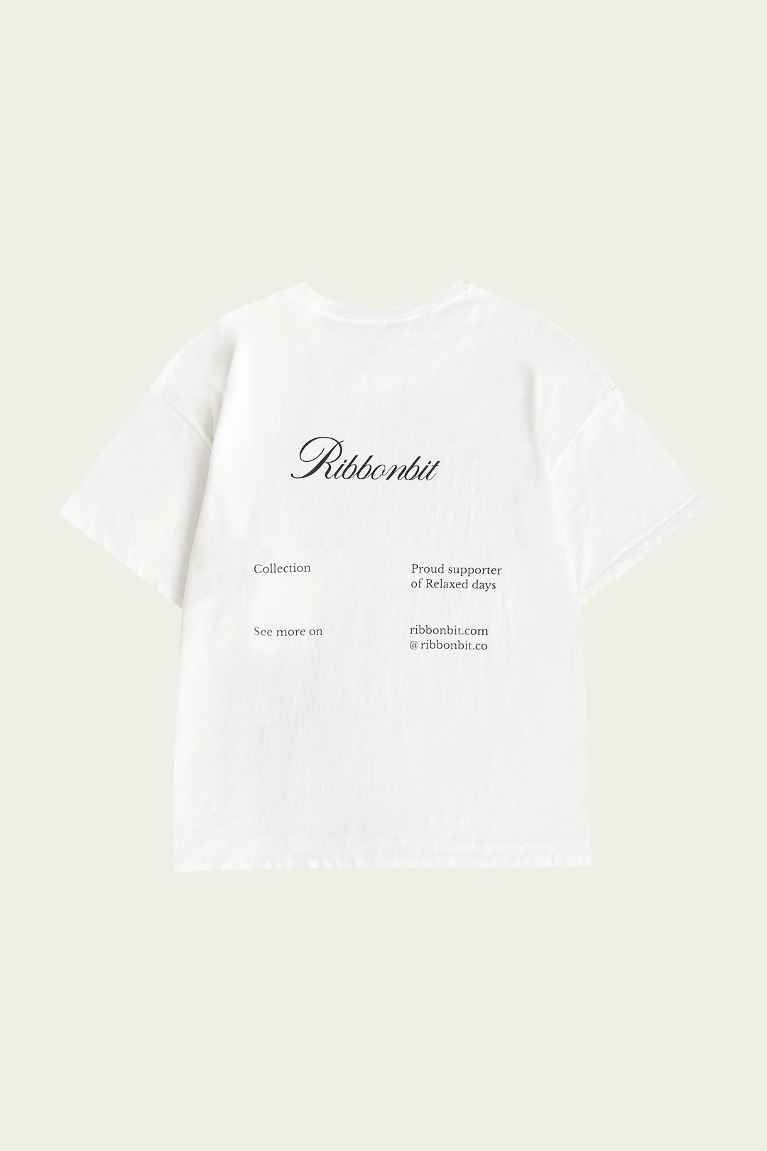 리본빛 [Pre-order] Meonzi T-shirts - White 상품 이미지 3