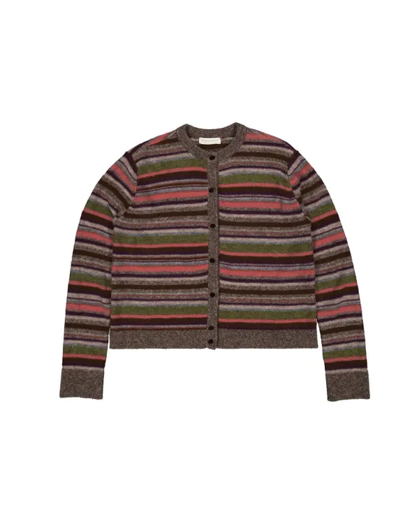 nye multi striped cardigan (stripe)