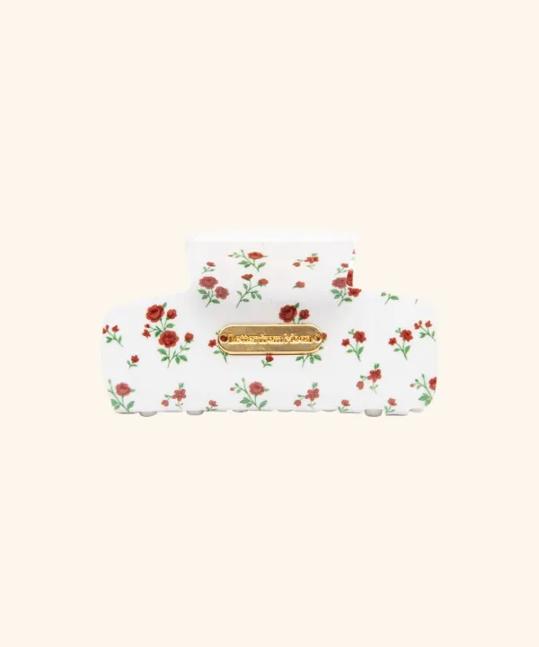 Flower Hair Clip ( Ivory )
