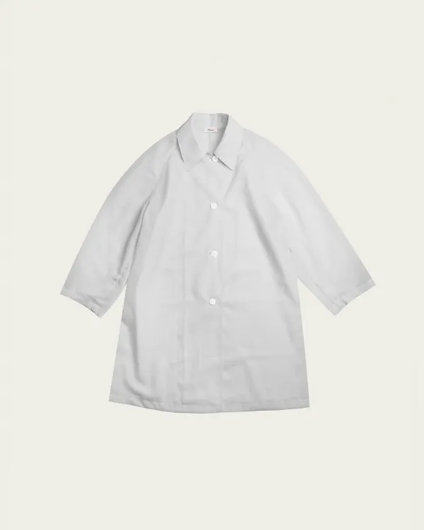 Cael Sheer Coat - Gray