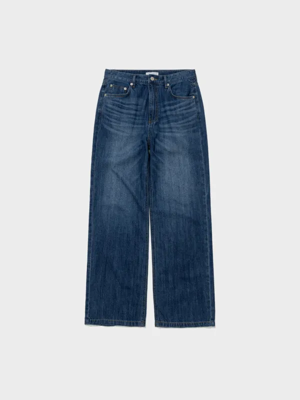 [6/30 예약배송] Airy Relaxed-Fit Jeans_Ocean Blue