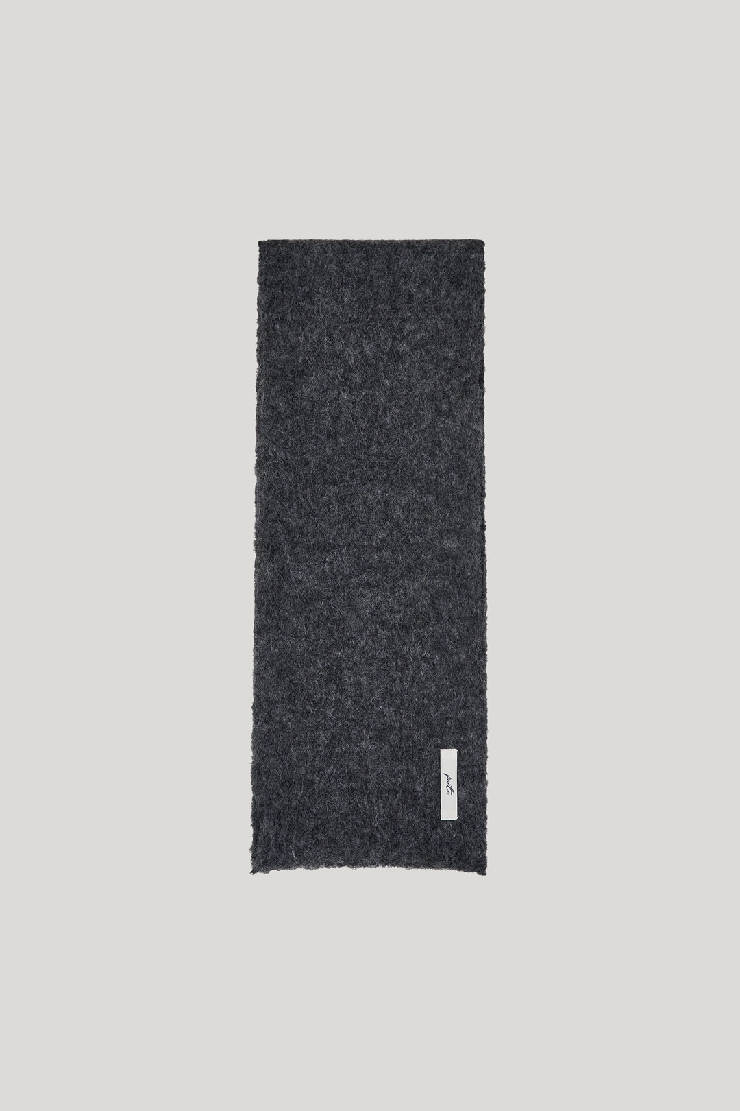포에트 서울 hairy muffler_charcoal 상품 이미지 1