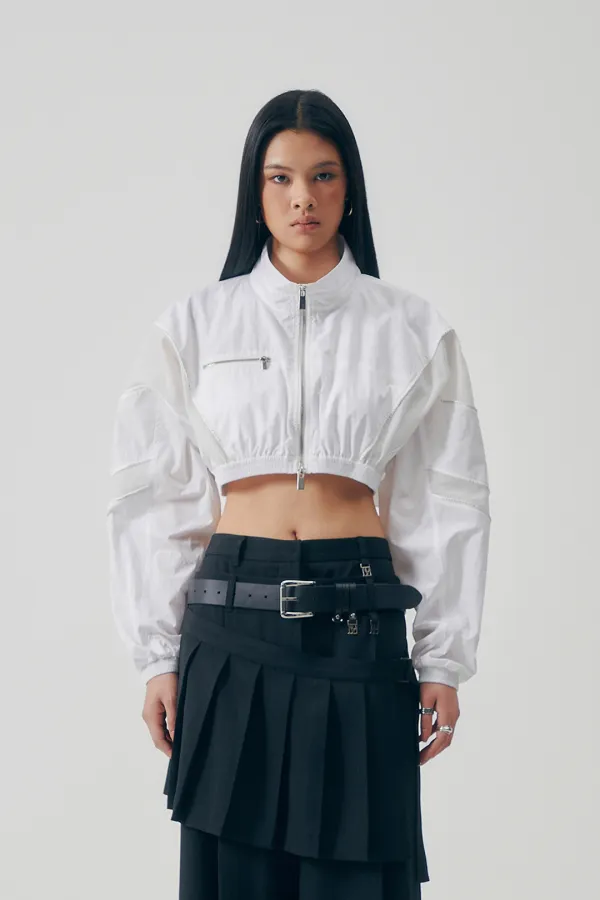 Twin Line Breeze Jumper [ White ]