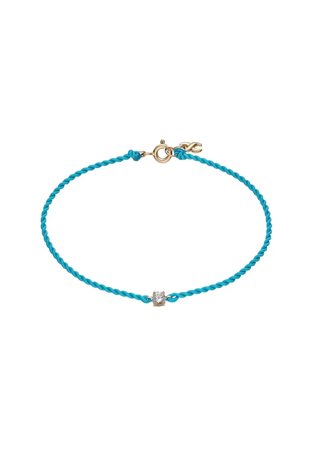 에스실 [G] Lucky Dia Silk Bracelet_Bluegreen 상품 이미지 2