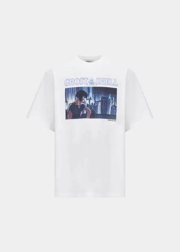 NOICE X GHOST IN THE SHELL 1995 MOTOKO T-SHIRT - IVORY