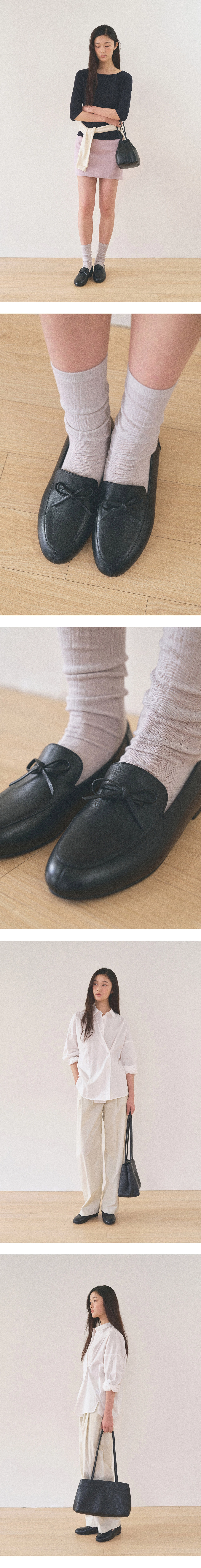 망고매니플리즈 ORKNEY LOAFER_BLACK 상품 이미지 2